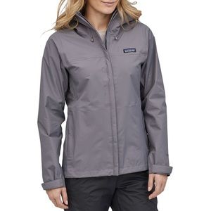 XL Women’s Torrentshell Patagonia hooded raincoat in smoky violet